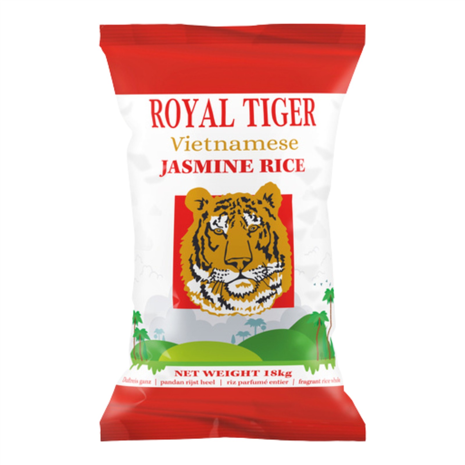 Royal Tiger vietnamesischer Jasminreis, 18kg, Jamin-Reis aus Vietnam
