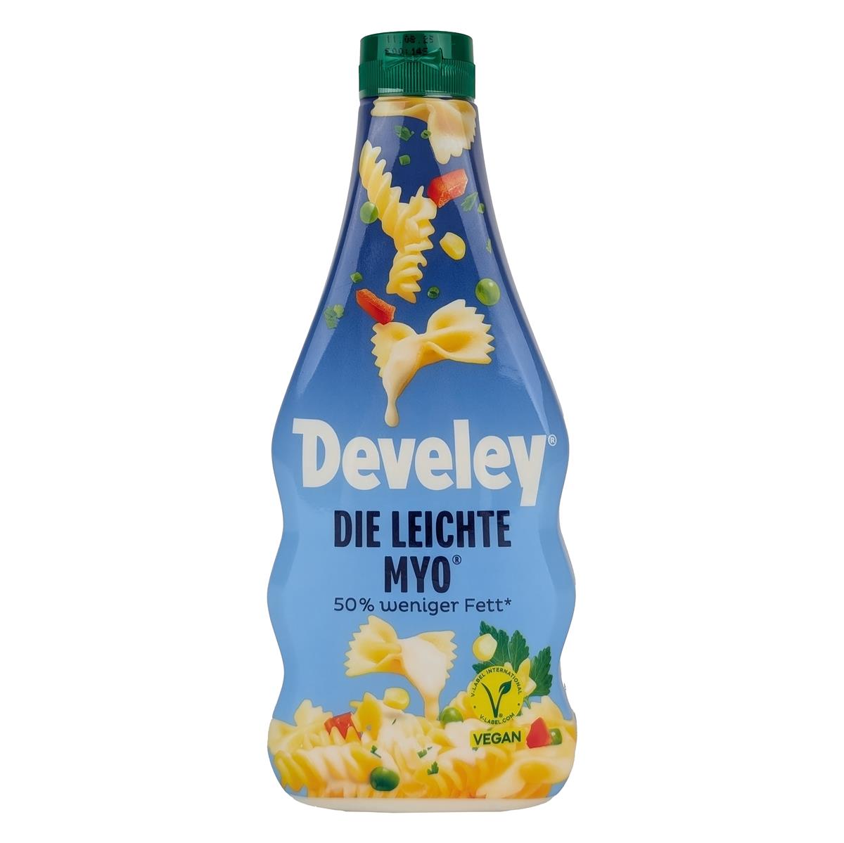 DEVELEY Leichte MYO Salat-Creme vegan kalorienarm mit 50 % weniger Fett 6x 500ml