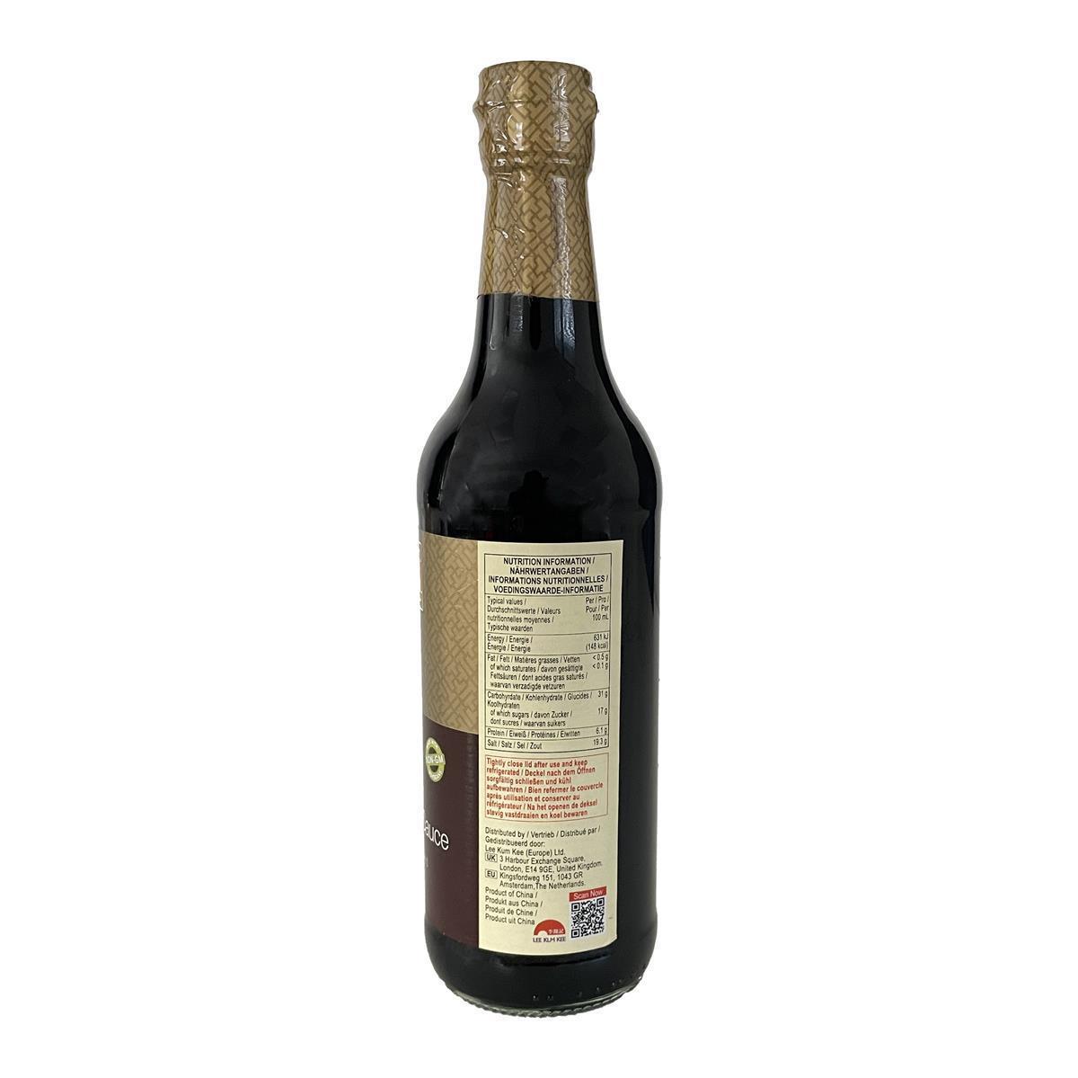 SOJA-SAUCE dunkel chinesisch Premium LEE KUM KEE 0.5l Glasflasche