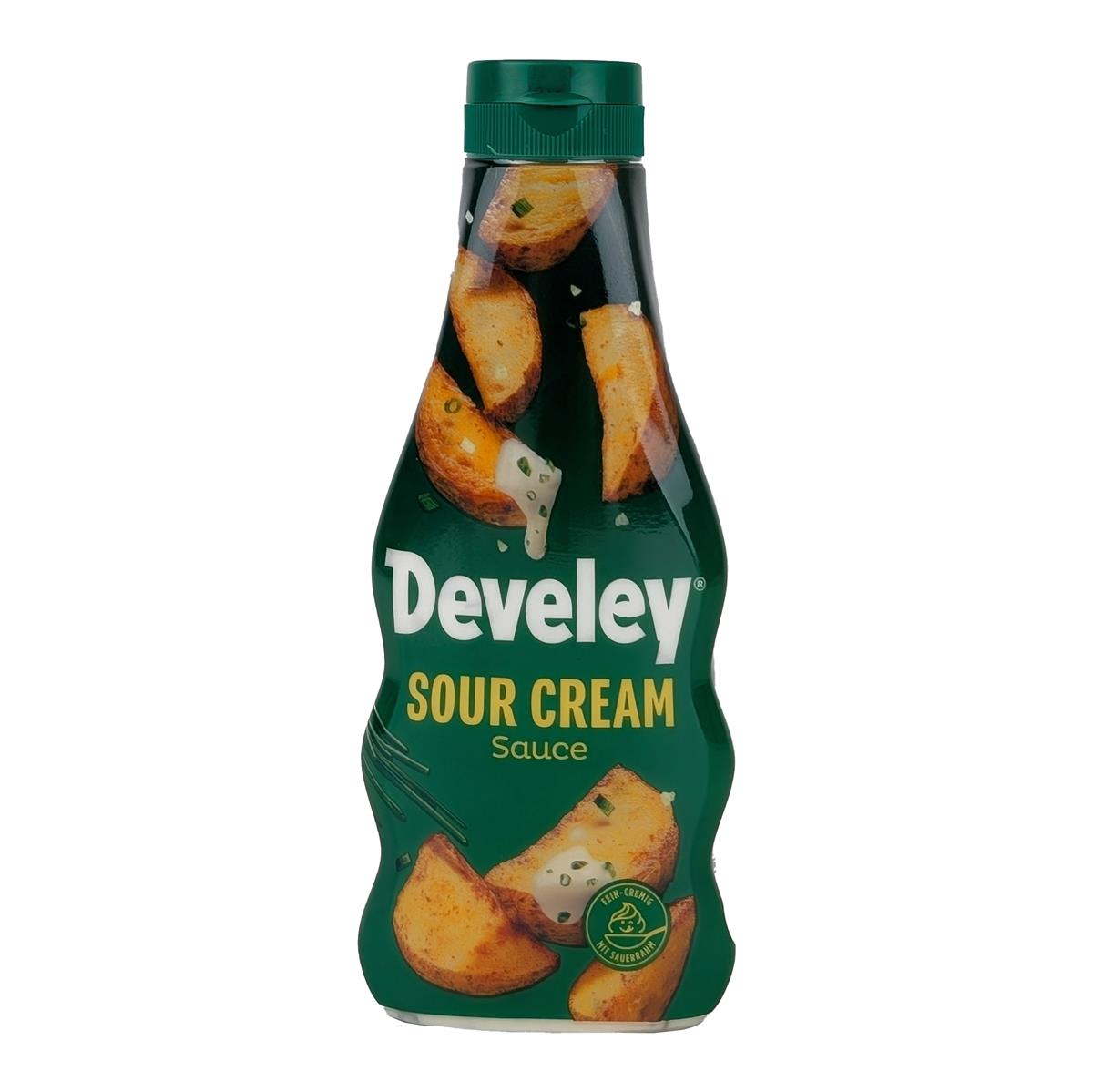 DEVELEY Sour Cream Sauce feiner Dip mit Sauerrahm und Joghurt vegetarisch 250ml DEVELEY Sour Cream Sauce feiner Dip mit Sauerrahm und Joghurt vegetarisch 8x 250ml