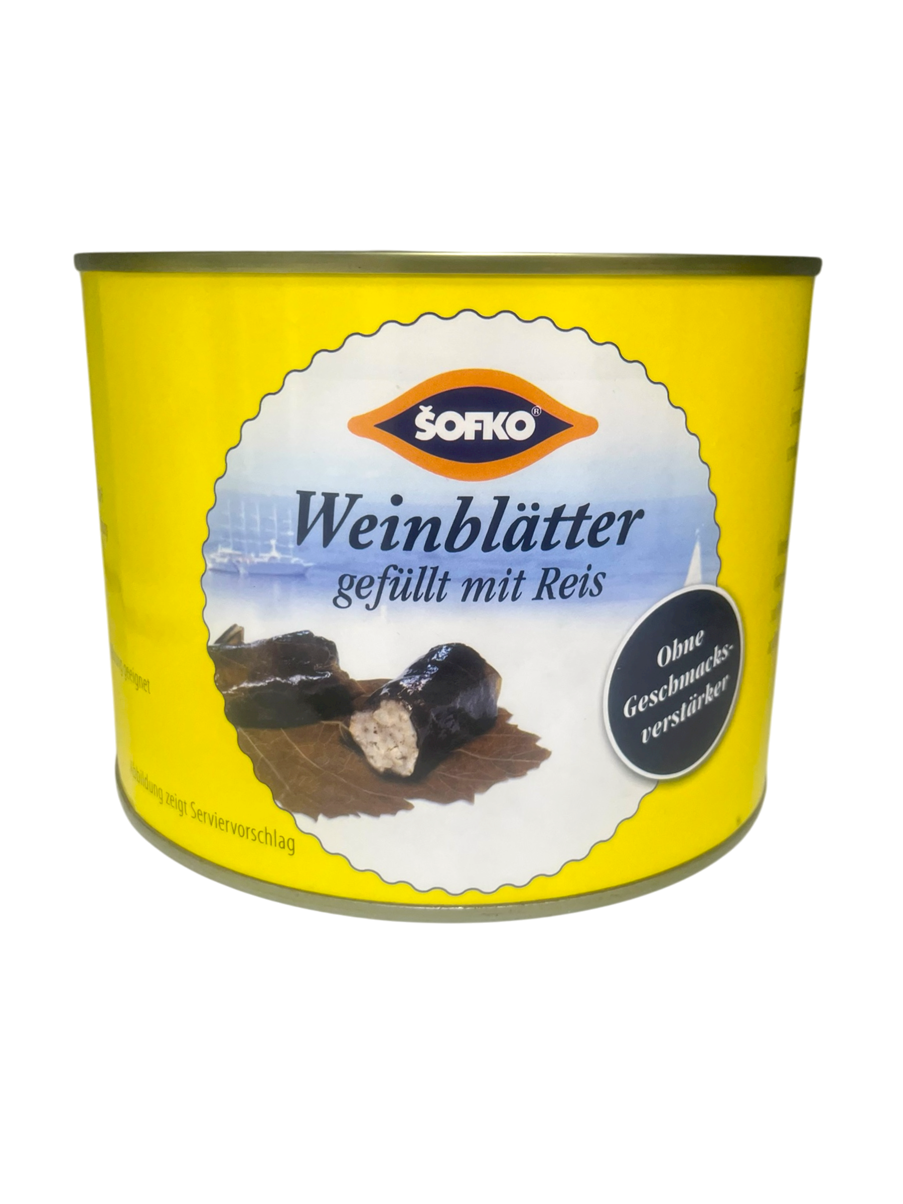 Sofko Weinblätter gefüllt mit Reis 6x 1,7kg Weinblätter mit Reisfüllung