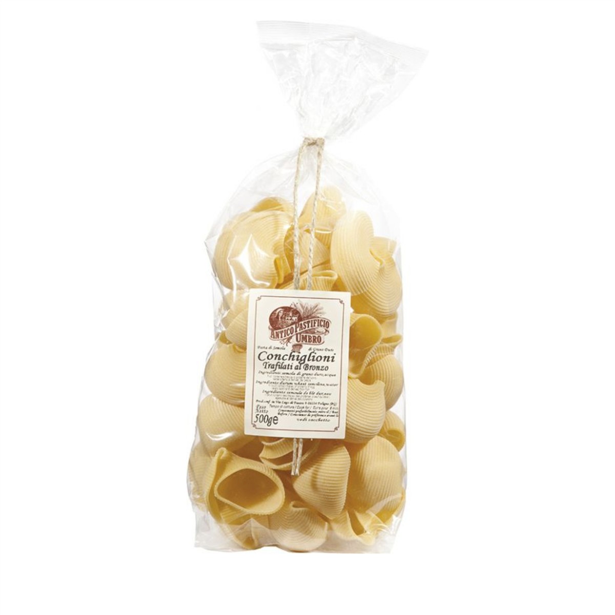 Antico Pastifico Umbro Conchiglioni 1x 500g Italienische Hartweizengrießnudeln
