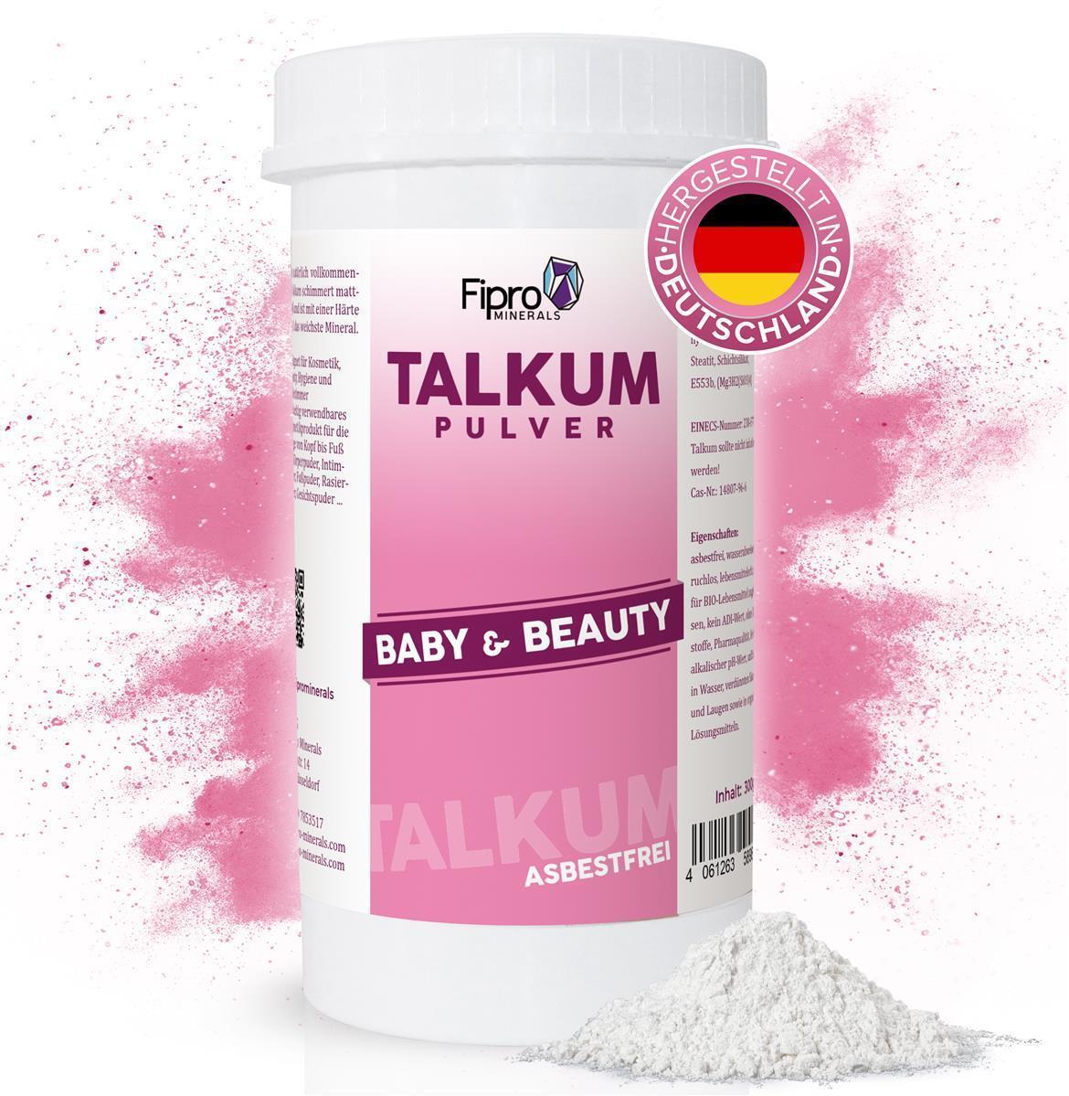 Kosmetik Talkum-Puder 6x 300g Streudose asbestfrei