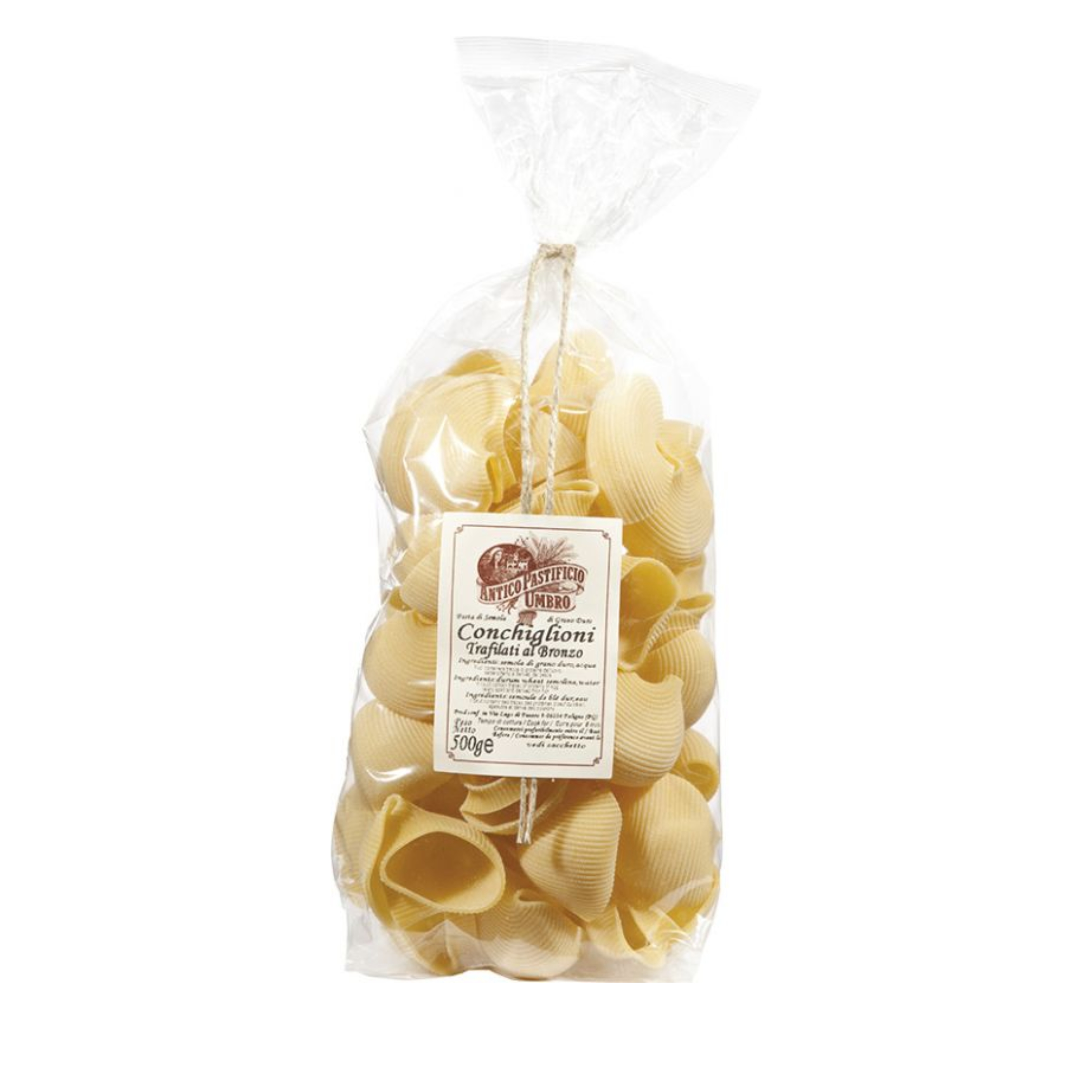 Antico Pastifico Umbro Conchiglioni 1x 500g Italienische Hartweizengrießnudeln