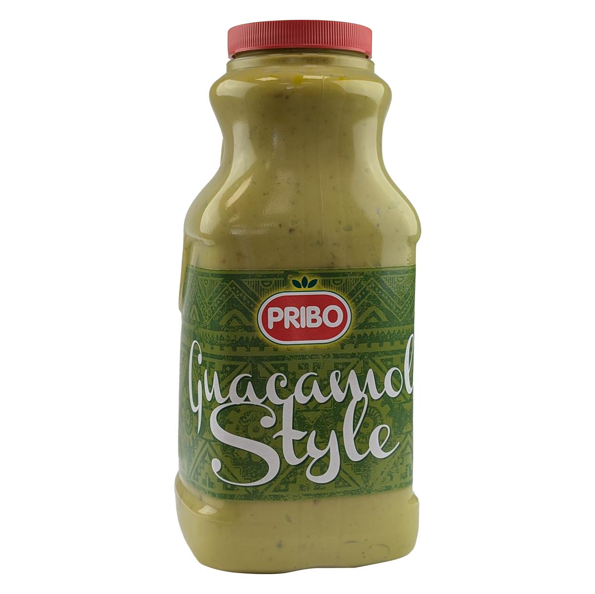 Guacamole-Soße guacamole-style-sauce Tex-Mex PRIBO 6x 2.4l Flasche