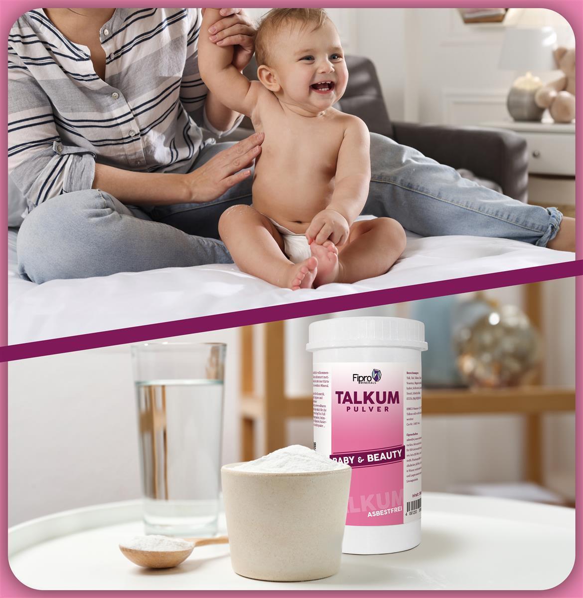 Kosmetik Talkum-Puder 6x 300g Streudose asbestfrei