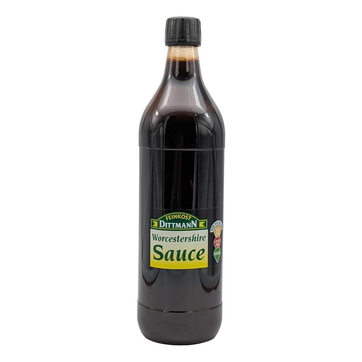 WORCESTERSHIRE-SAUCE vegan natürlich 6x 1L PET-Flasche