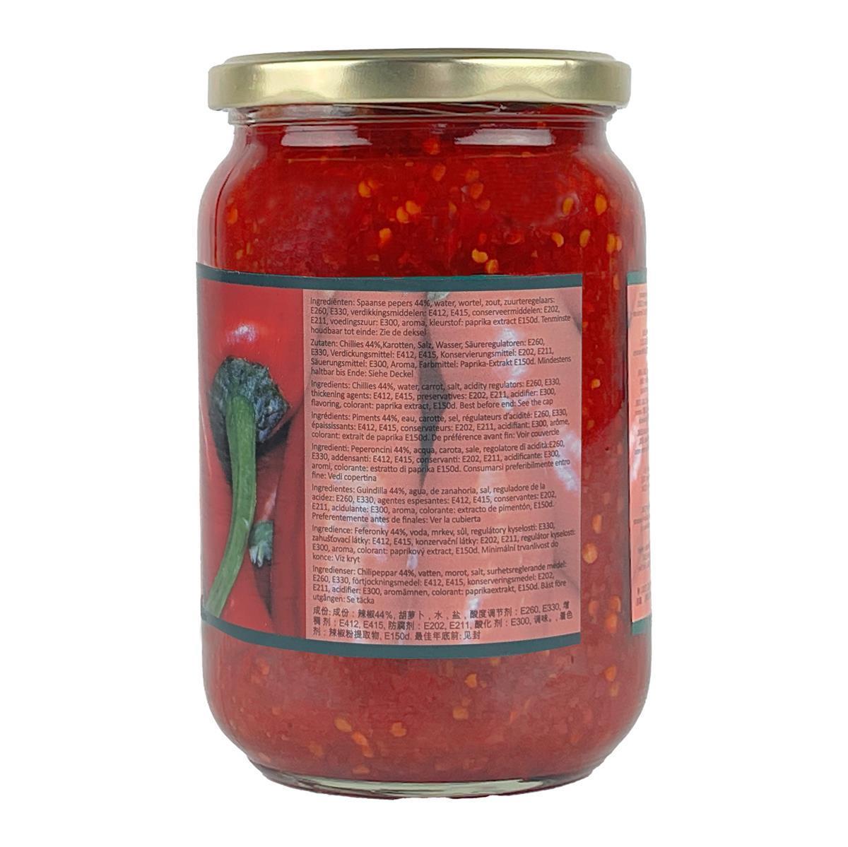 Chi-Chi Sambal Oelek 6x 720ml scharfe Hot-Chili-Paste-Sauce