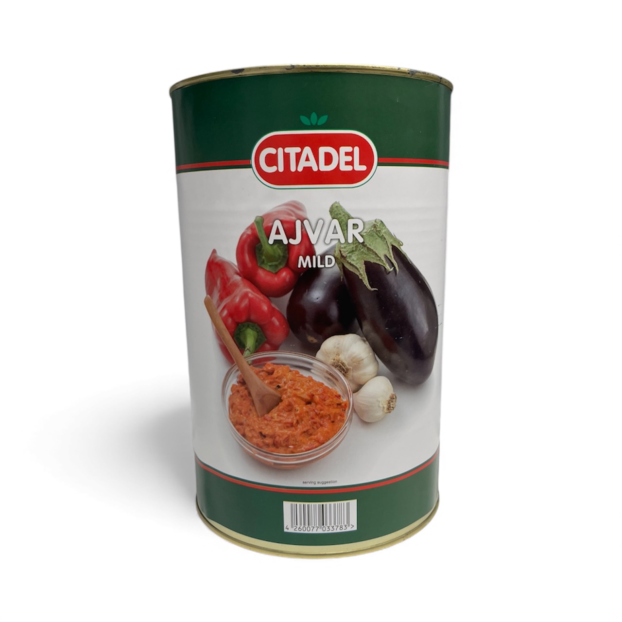 CITADEL Ajvar mild 4,1kg Paprikapaste milde Paprikagemüsezubereitung 