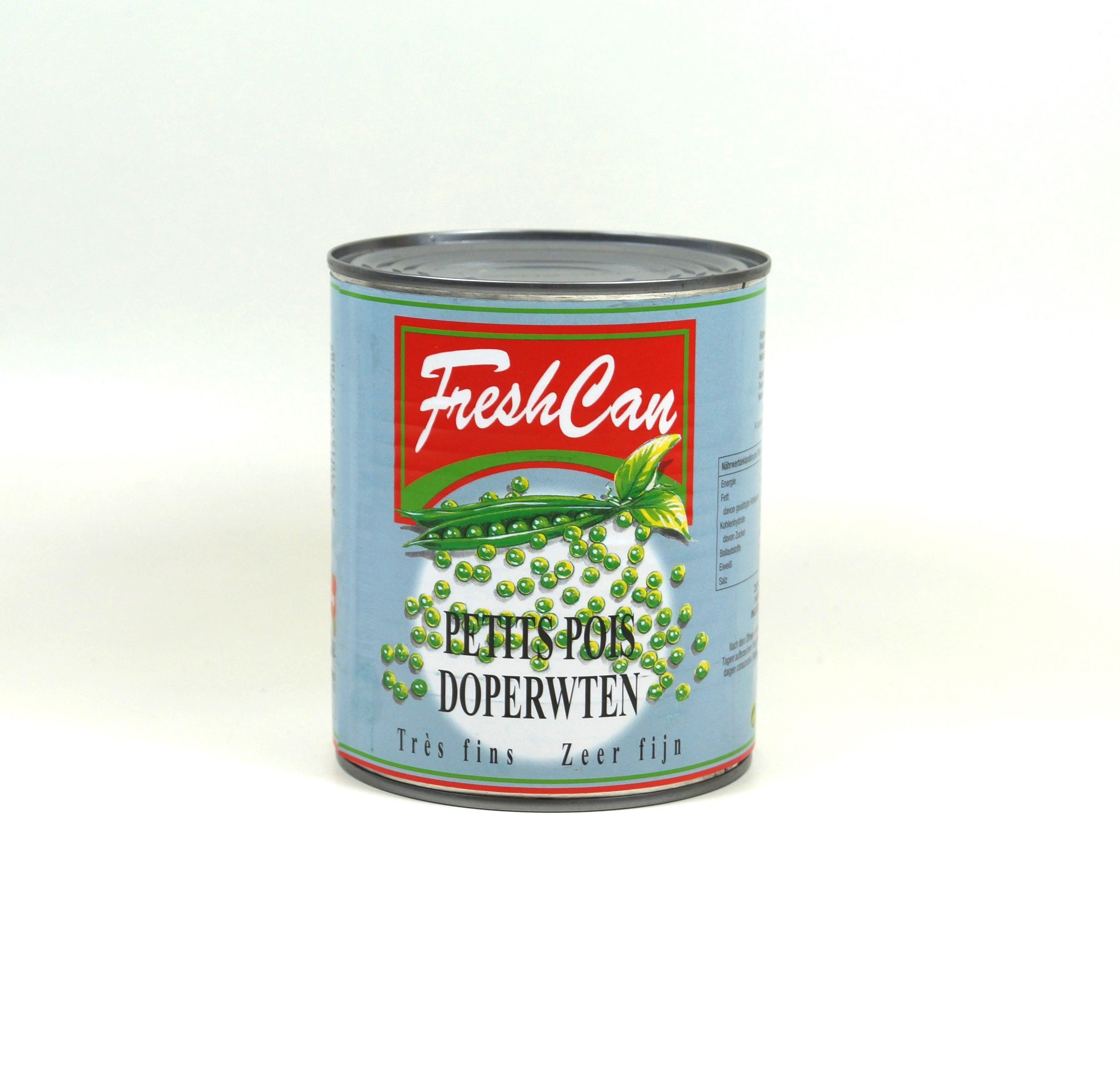 Fresh Can Grüne Erbsen - sehr fein, 560g, vegan, glutenfrei, proteinreich