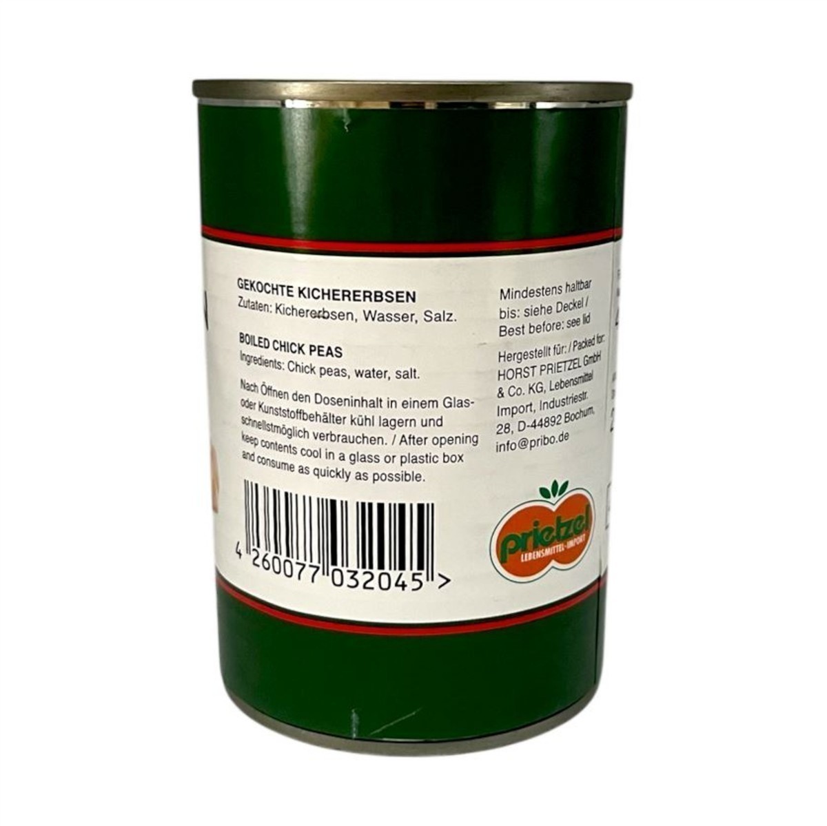 CANA Kichererbsen, 425ml, ohne Zusätze, vegan, gluten- & laktosefrei 24er