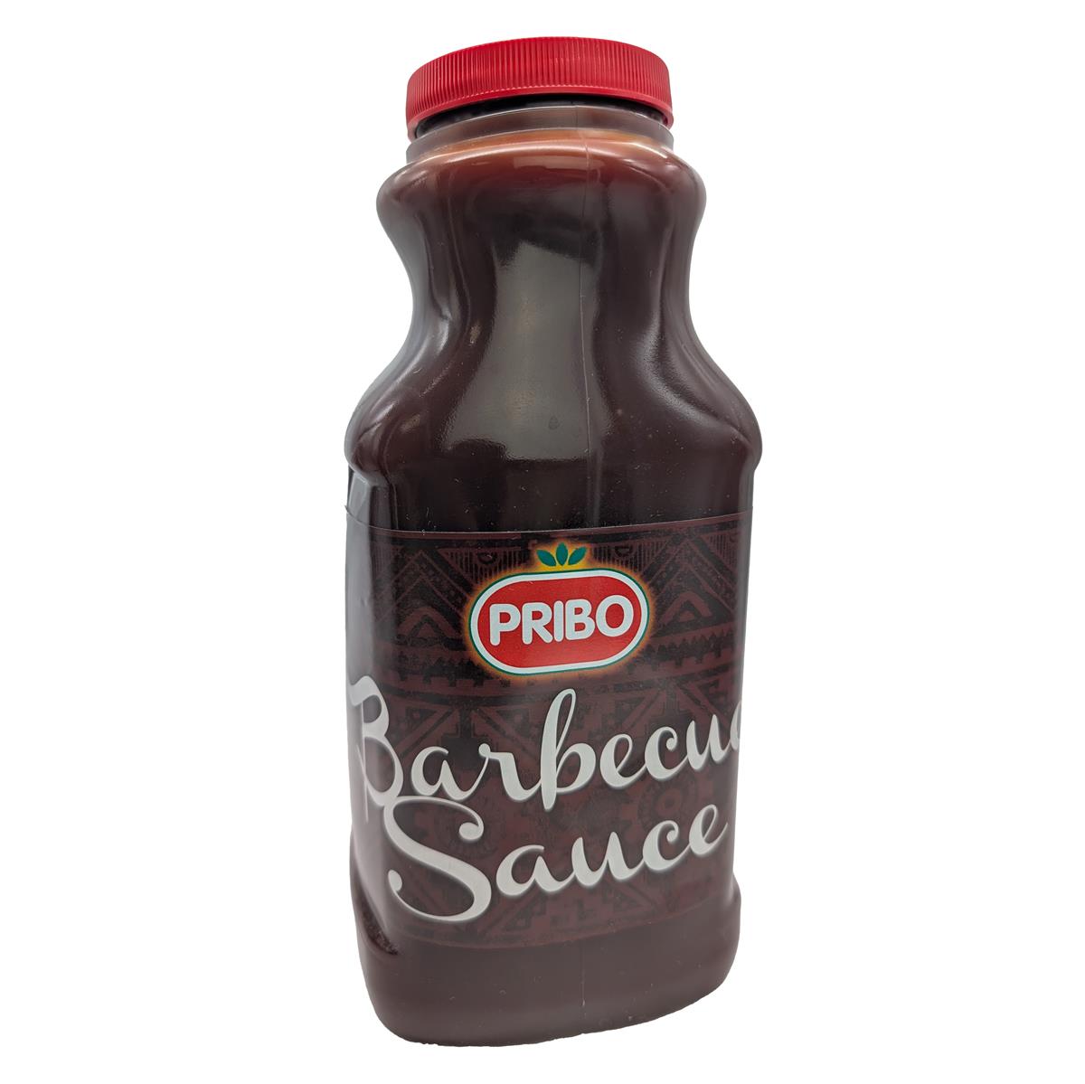 Grillsoße BBQ-Sauce Barbecue-Tex-Mex PRIBO 6x 2.4l Flasche