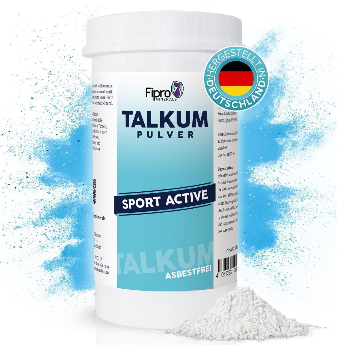 TALKUM-PULVER 6x300g | für Sport und Freizeit | Gym | Fitness-Center