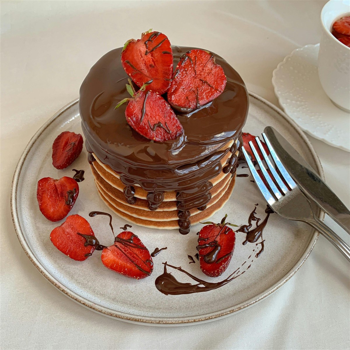 MARCO POLO Dunst Erdbeeren 6x 980g ohne Zucker, Obstkonserve, Erdbeeren in Wasser