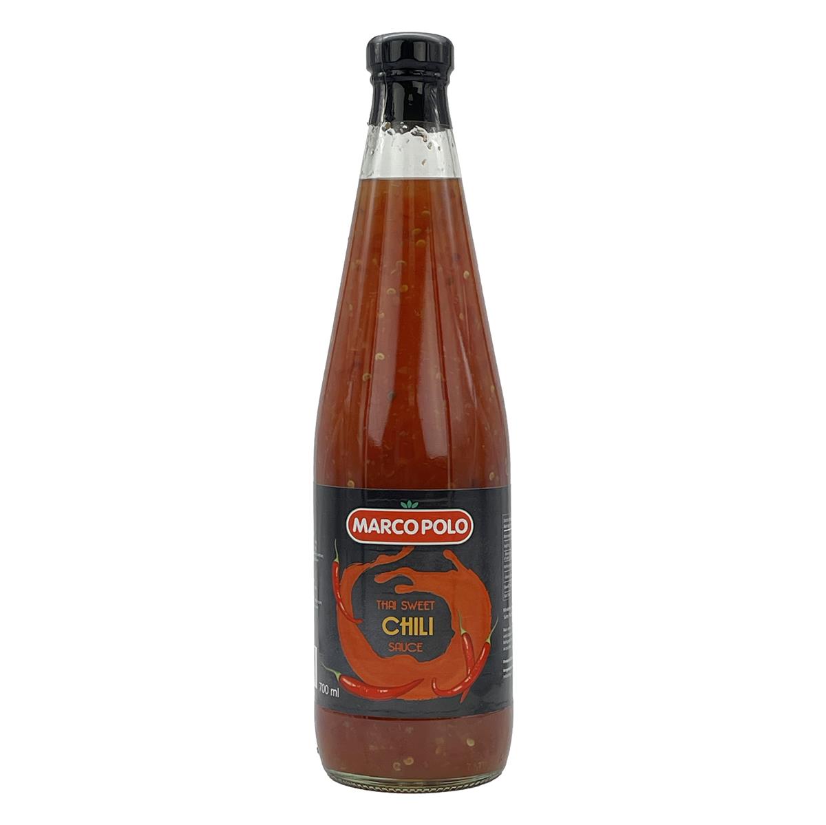 THAI-SAUCE sweet chili MARCO POLO 700ml PET-Flasche THAI-SAUCE sweet chili MARCO POLO  6x 700ml PET-Flasche