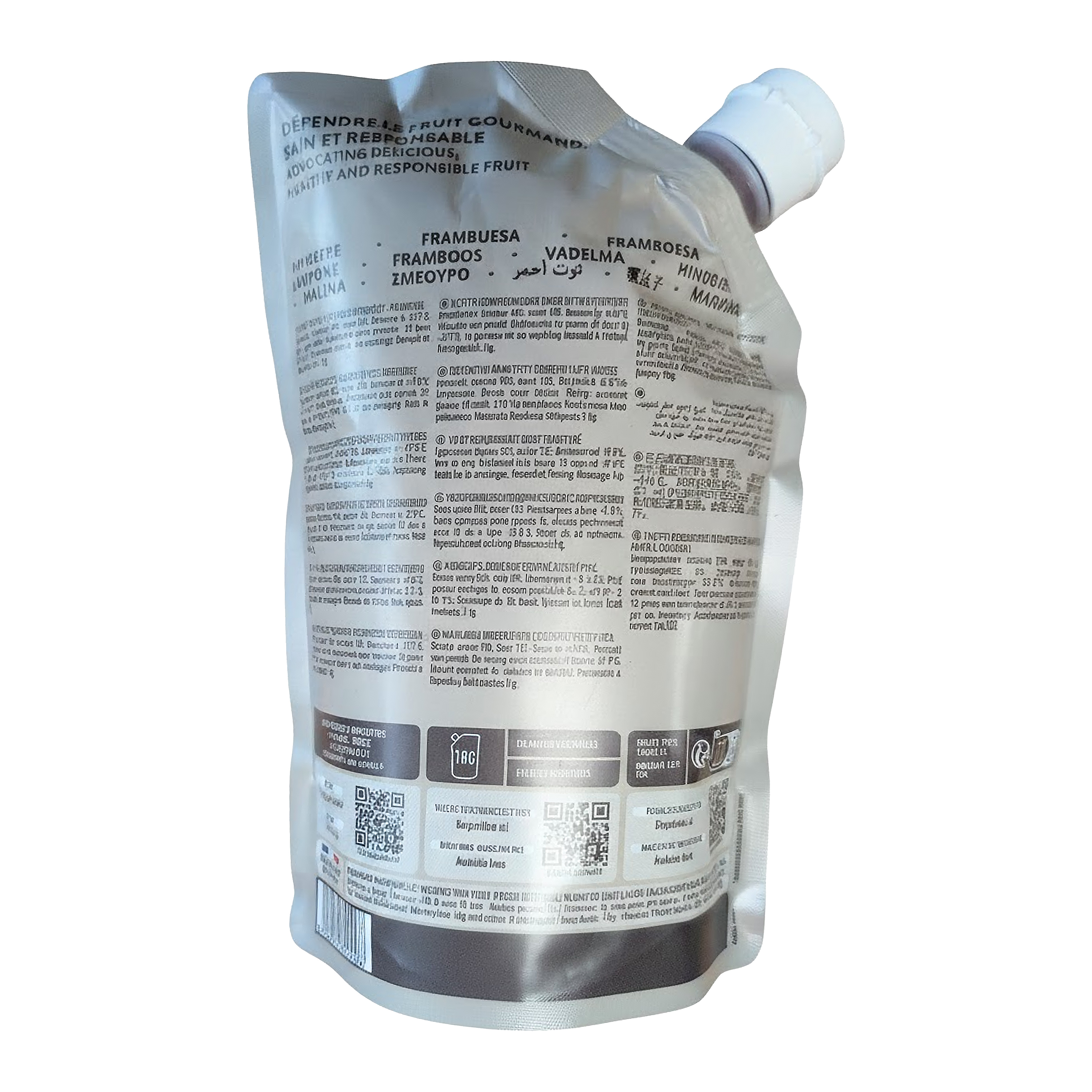 Ponthier HIMBEEREN PÜREE Beeren-Frucht-Püree 6x 1 Kg