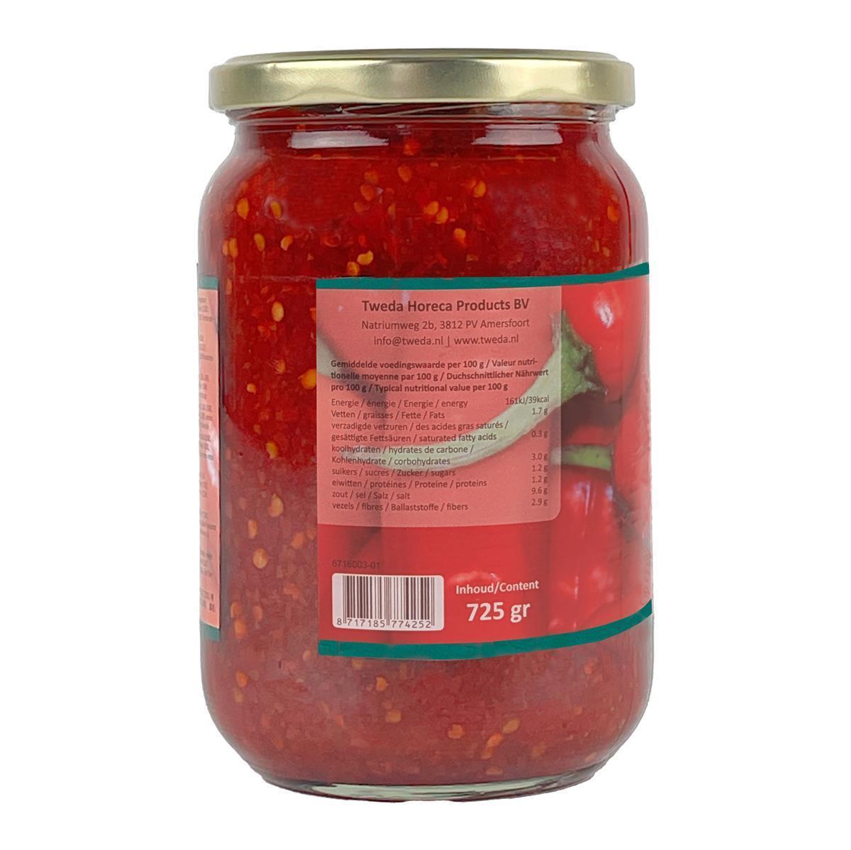 Chi-Chi Sambal Oelek 720ml scharfe Hot-Chili-Paste-Sauce Chi-Chi Sambal Oelek 6x 720ml scharfe Hot-Chili-Paste-Sauce